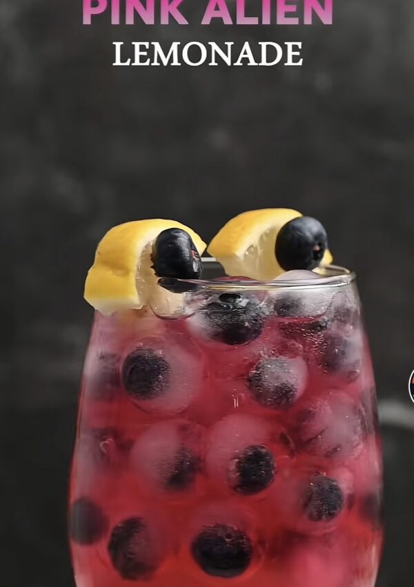 Refreshing Blueberry Ice Cube Cocktail Recipe