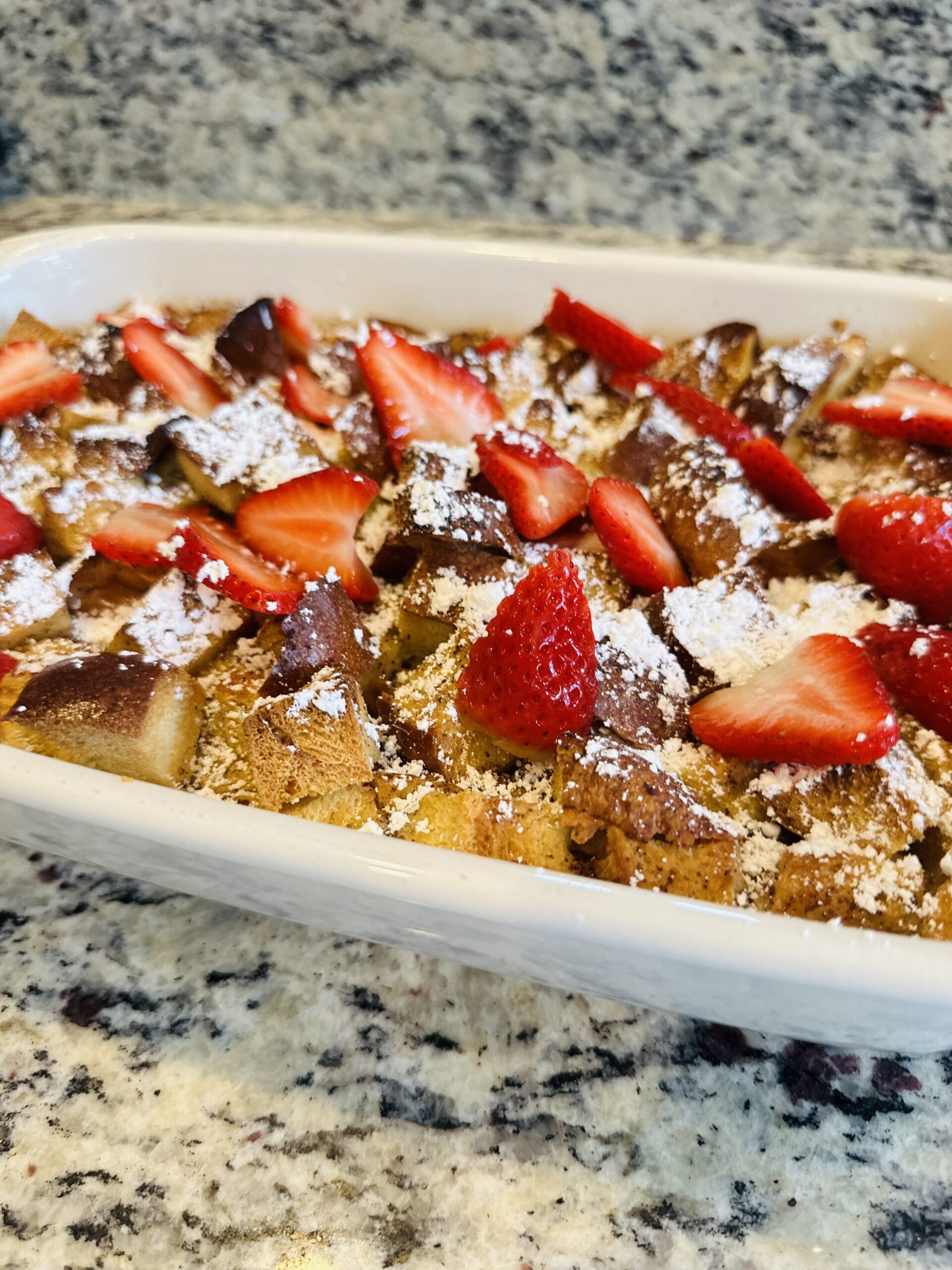 One Dish Baked French Toast Recipe